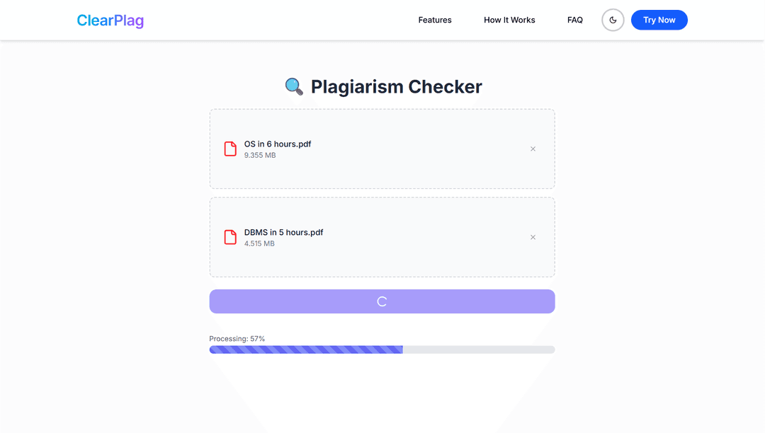 Plagiarism Checker